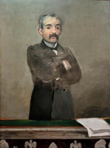 Portrait de Clemenceau - Édouard Manet